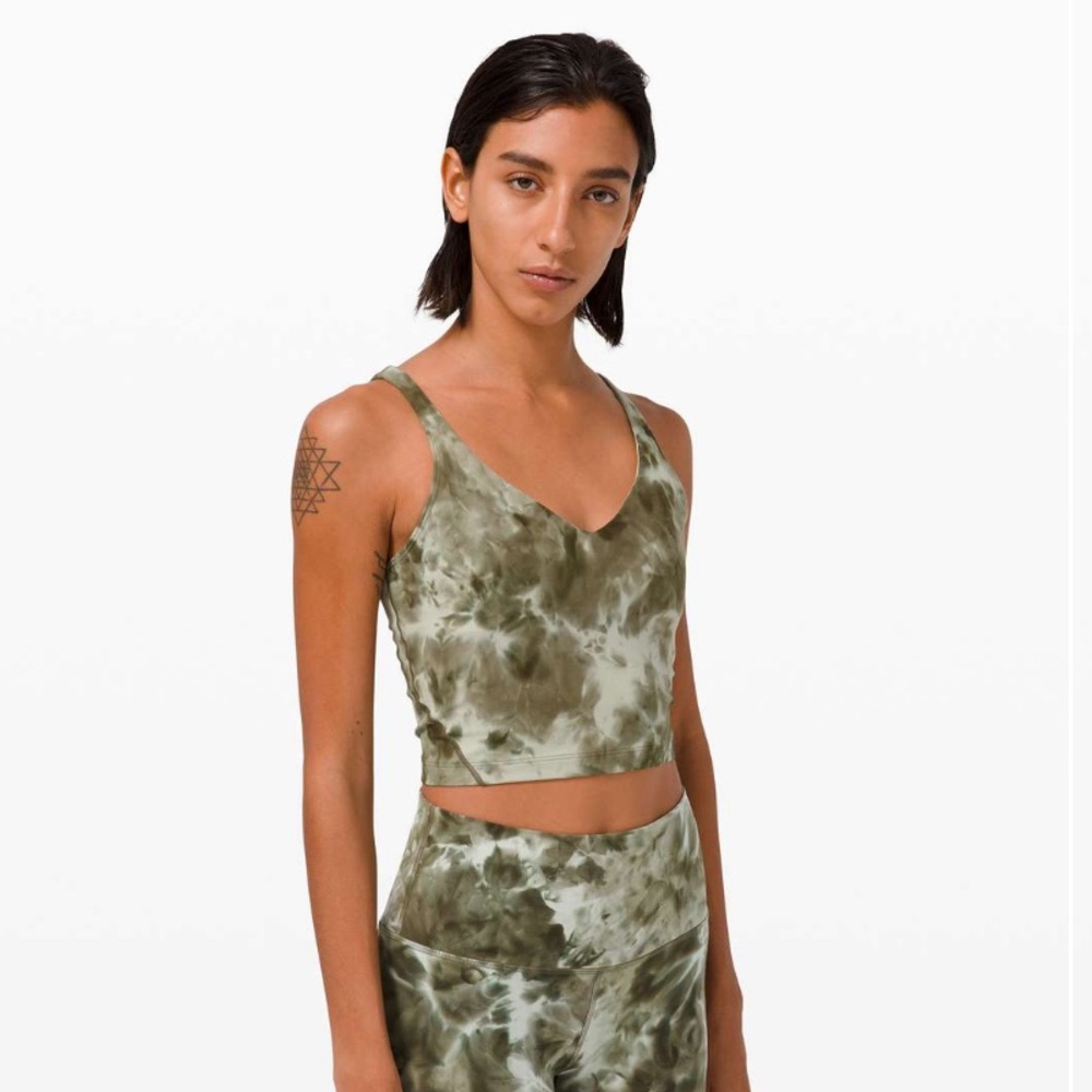 Lululemon Align Tank - Sz 6 - Diamond Dye Light Sage - No Pads